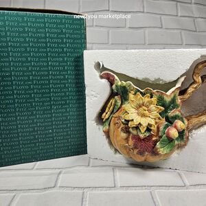 "NEW" Open Box Fitz & Floyd Classics Autumn Splendor pitcher "NICE"
